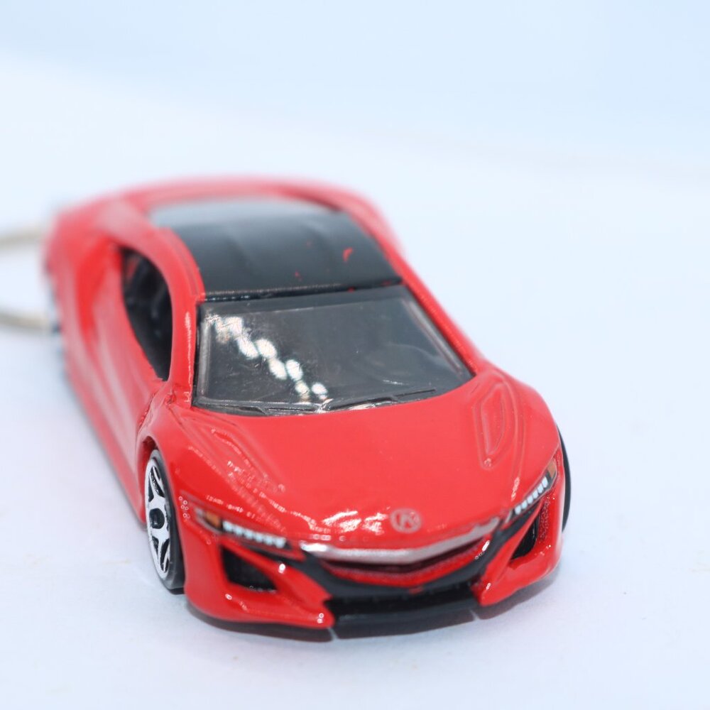 Hot Wheels Turbo 2017 Acura NSK 5/5 custom keychain 1/64 scale